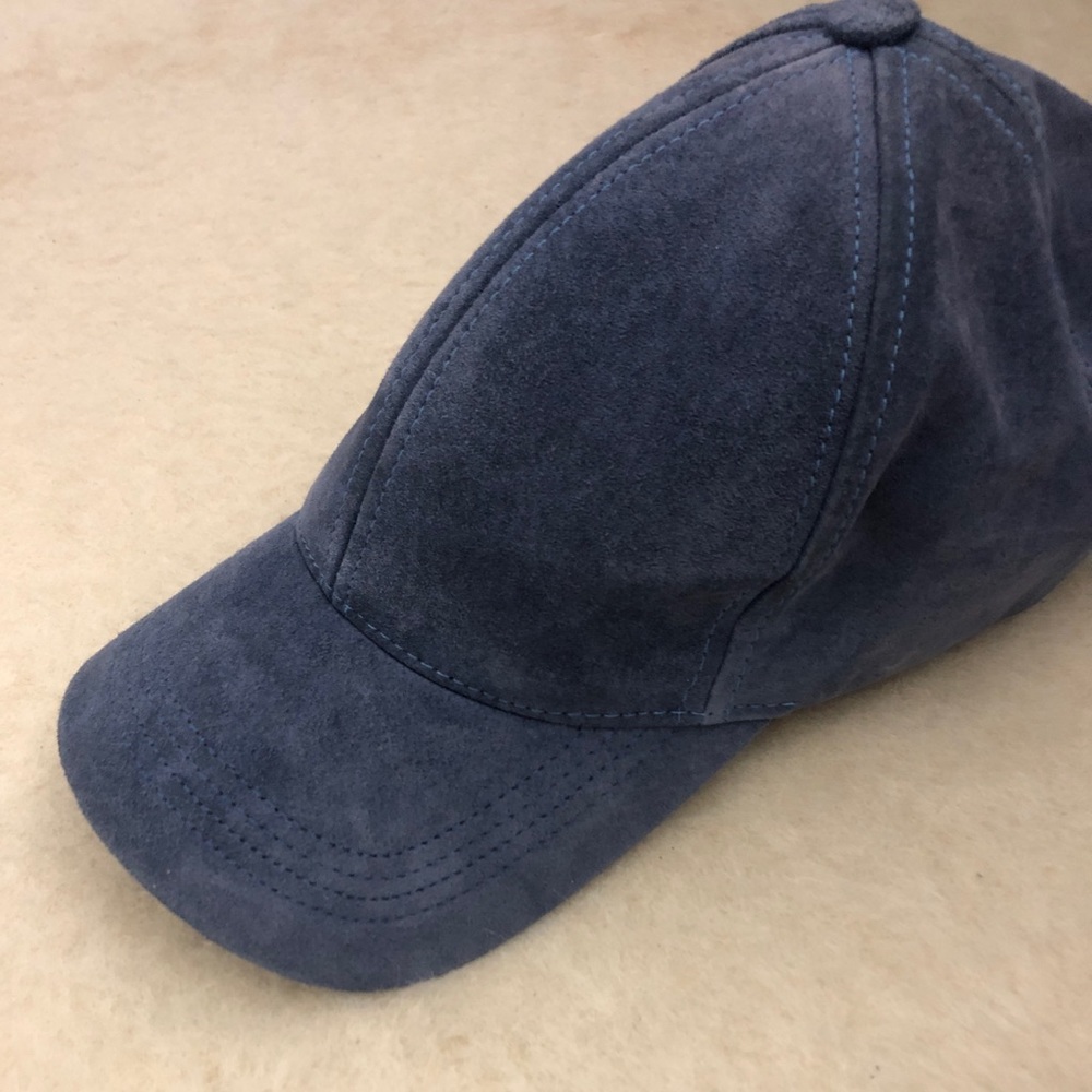 Blue Suede Baseball Cap